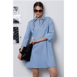 Платье короткое трикотажное