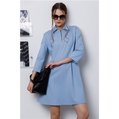 Платье короткое трикотажное