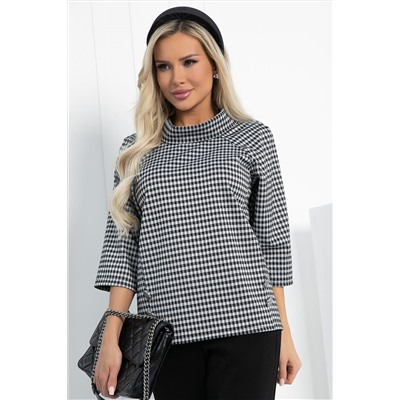 Джемпер Эдельвейс (черно-белый) Б12830-18М