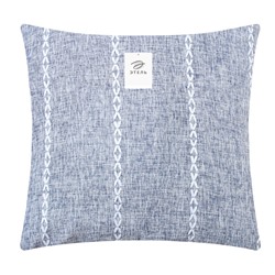 Наволочка декоративная «Этель. Косичка», 45×45 см, синяя