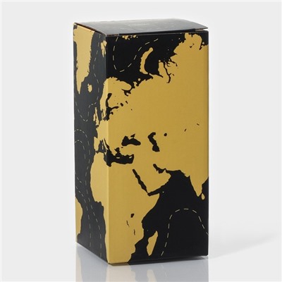 Стакан Magistro «Трэвел», 570 мл, 8.9×8.3×18 см, с трубочкой и крышкой, стекло, прозрачный, голубой