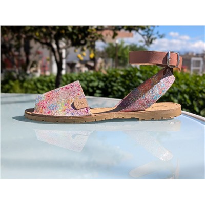 Испанские абаркасы от AB.Zapatos · 3207PC · clavel multicolor Акция