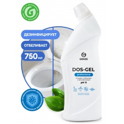 Дезинфицирующий чистящий гель "DOS-Gel" Professional (флакон 750 мл)