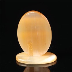 Икона «Николай Чудотворец», овал на поставке, настольная