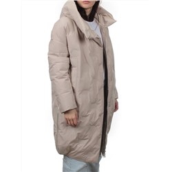 302 BEIGE Пальто зимнее стеганое женское (200 гр. холлофайбер)