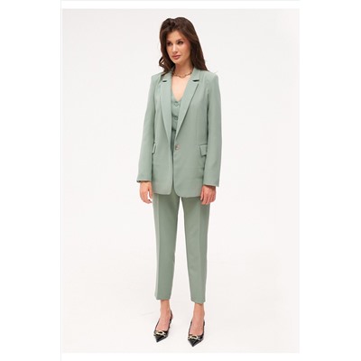Брюки, жакет, жилет KaVaRi 8016.6 олива