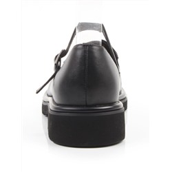 06-DLG05-1 BLACK Туфли женские (натуральная кожа)