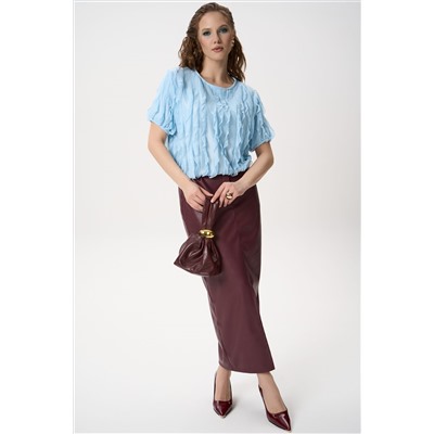 Блузка Лили (голубой)