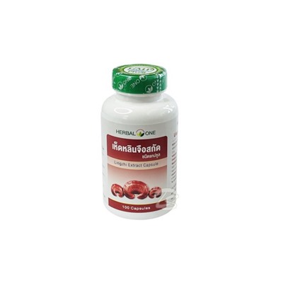 Экстракт гриба Линчжи в капсулах для иммунной системы от Herbal One, Lingzhi Extract, 100 капсул