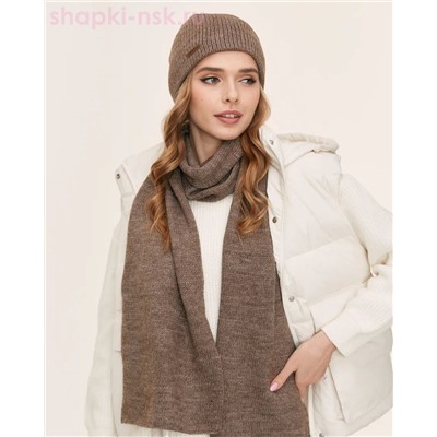 LS 52 PL 52 Комплект женский флис (колпак+шарф) (56-58)