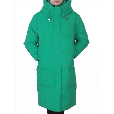 H24-620 GREEN Куртка зимняя женская (200 гр. холлофайбер)