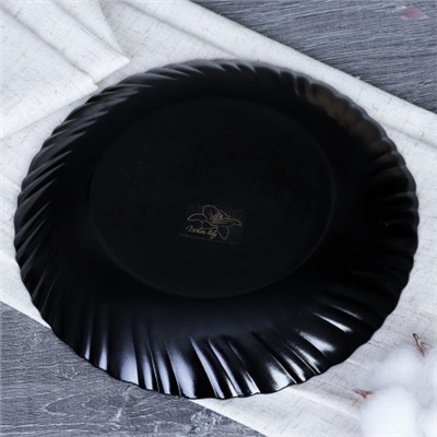 Набор тарелок 6 штук 190 мм черная B-LHP75/BNHP75T (Black) /уп 12/