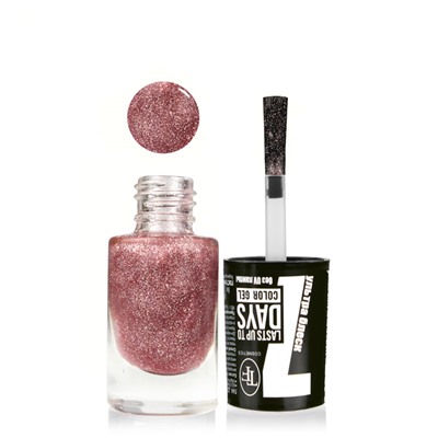 Триумф tf Лак-Гель без UF лампы Color gel lasts up to 7 days 273 Сиреневый шиммер 42631