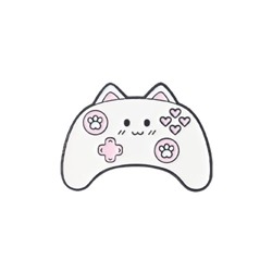 Металлический значок "Кото-джойстик"