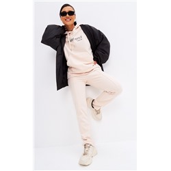 Брюки спорт F312-0851 pale beige