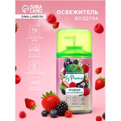 Освежитель воздуха «Provence» ягодное наслаждение, 250 мл, сменный баллон