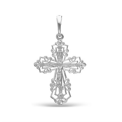 Серебряный крест 925 пробы - 130