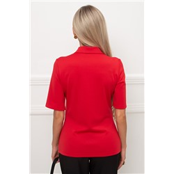 Блуза трикотажная красного цвета Вербена №1