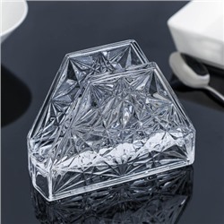 Салфетница 12,5x10 см / R-1468 /уп 48/