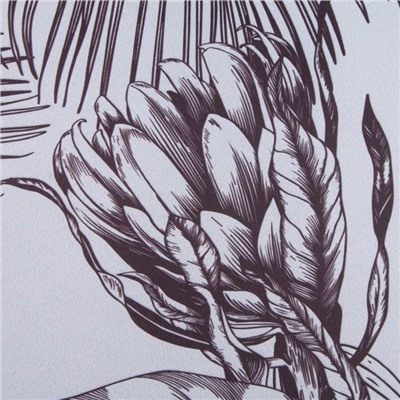 Штора блэкаут портьерная «Этель» Tropical vibes, 145×260 см