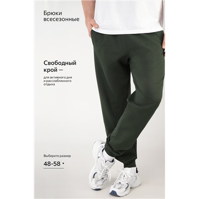 Мужские брюки из футера двухнитки Happyfox