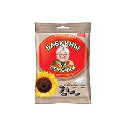 «Бабкины семечки», семечки жареные, солёные, 100 г