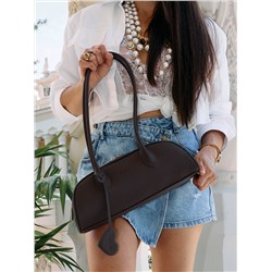 Женская кожаная сумка Richet 3265LN 856 Коричневый