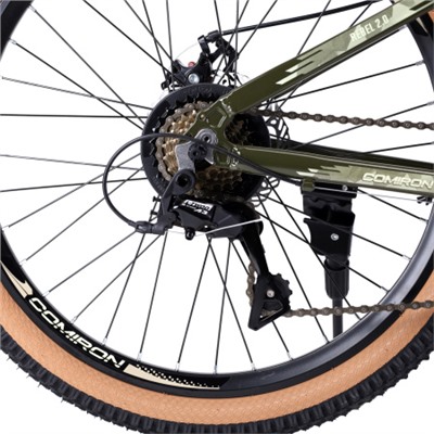 Велосипед 24" рама 13" 8sp COMIRON REBEL ригид милитари хаки