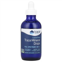 Trace, ConcenTrace, микроэлементы в каплях, 118 мл (4 жидк. унции)