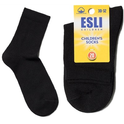 Носки ESLI 19с-142 рис 000 черн