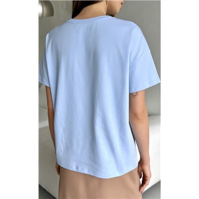 Футболка P612-06 blue