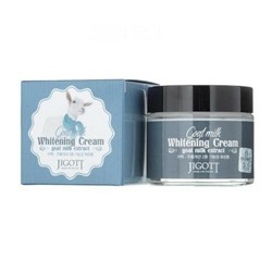 Крем для лица с экстрактом козьего молока Jigott Goat Milk Whitening Cream