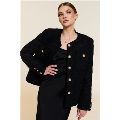 DiLiaFashion 0782 черный, Жакет