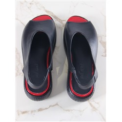 Босоножки ED'ART 1019.2530'bl. красный+черный