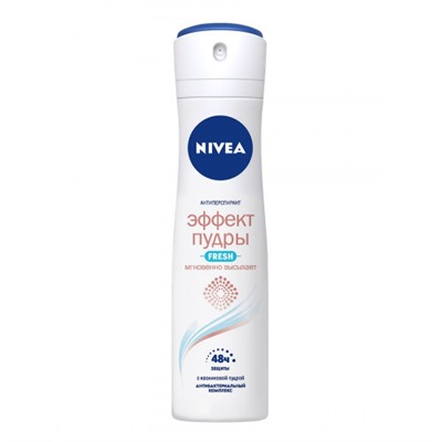 Nivea Deo спрей жен (82286) Эффект Пудры 150 мл