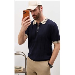 Поло P611-1537 d.blue