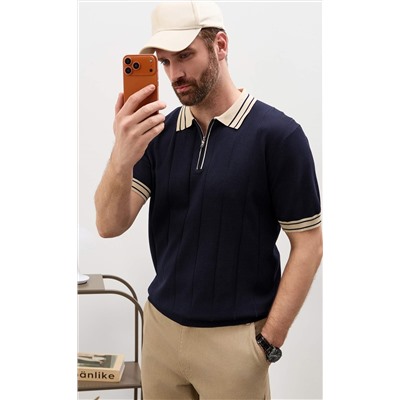 Поло P611-1537 d.blue