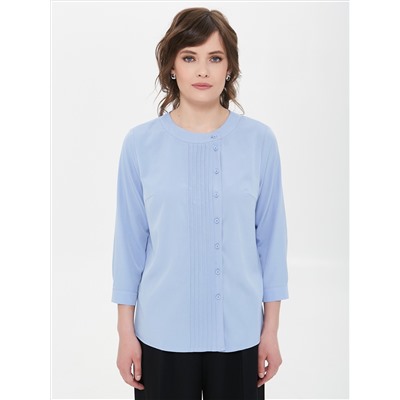 Блуза со смещённой застёжкой