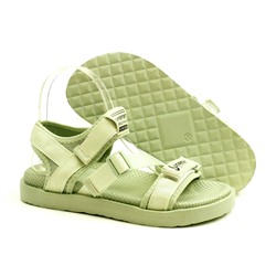 Romantic (Fashion) T-F61-10(119-1)Z Сандалии женские мята текстиль