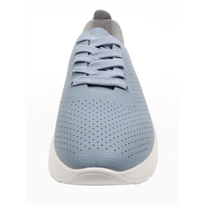 03-YH596-4 LT. BLUE Полуботинки летние женские (натуральная кожа)