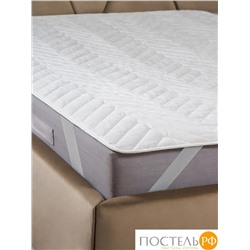 CASSIA КЛАУД СОФТ Стеганый Hамат-к 140х200, 1пр,хлопок-тик/микроволокно