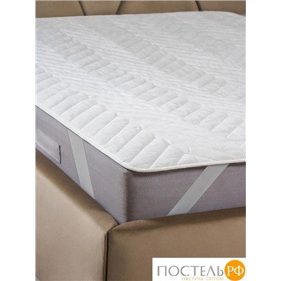 CASSIA КЛАУД СОФТ Стеганый Hамат-к 160х200, 1пр,хлопок-тик/микроволокно