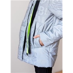 2165-S Куртка на синтепоне Серый/116