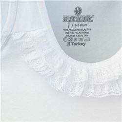 4232-01 Майка для девочки белая (BAYKAR)