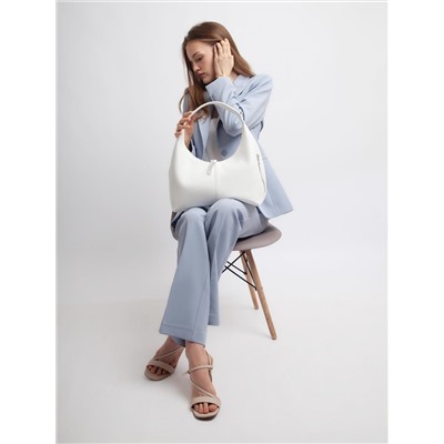 Женская кожаная сумка Richet 3197LN 256 Белый