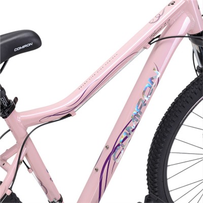 Велосипед 26" рама 17" 21sp COMIRON FLAME розовый