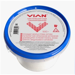 Каустическая сода VIAN, 500 г