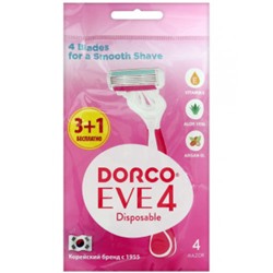 Dorco SHAI Vanilla4 FR A200 (3+1)P однор.станки 4 лезв (3+1шт) *12/24*