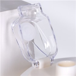 Бутылка для воды спортивная Woohooo H2O цвет White + Gray 850 ml/ уп60