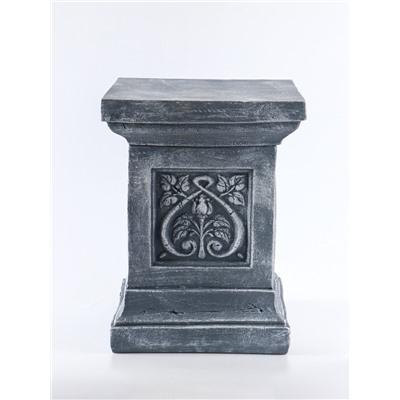 Колонна декоративная «Лист», 40×30×30 см, антик